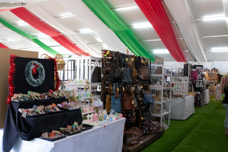 Capegate Festive Market stalls