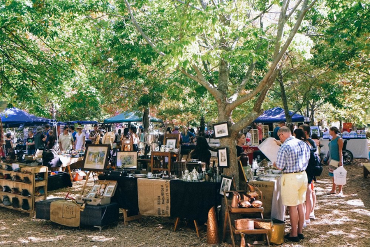 Franschhoek village Christmas market