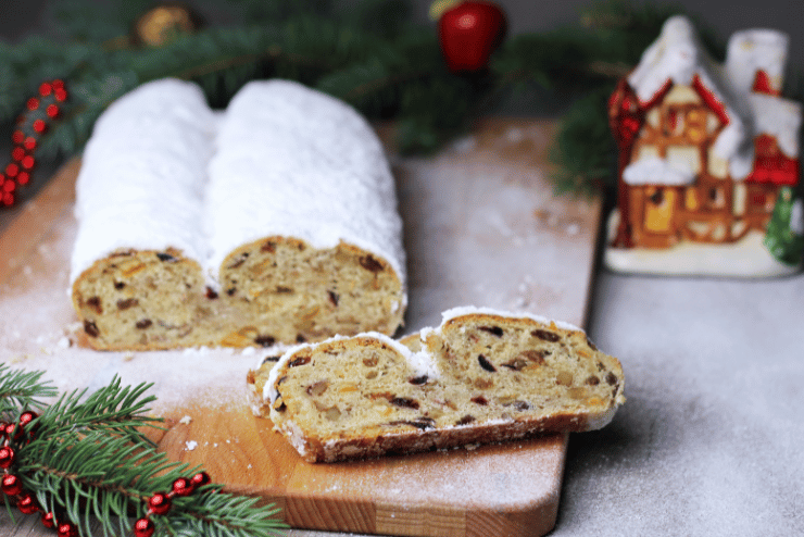 German-inspired Christmas Festive Market - Stollen bread