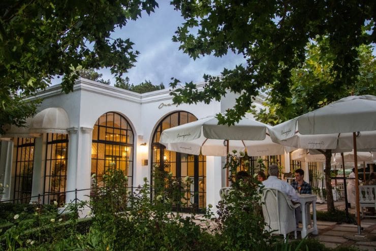 8 Stylish Courtyard Cafes & Outdoor Dining in Franschhoek