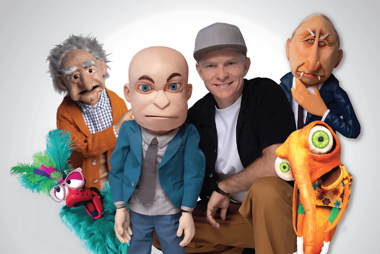 Conrad Koch and Chester Missing All Puppets